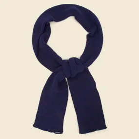 Stole Sock Scarf - Navy