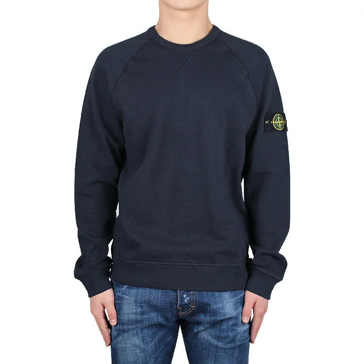 STONE ISLAND  |Logos on the Sleeves Logo Sweatshirts