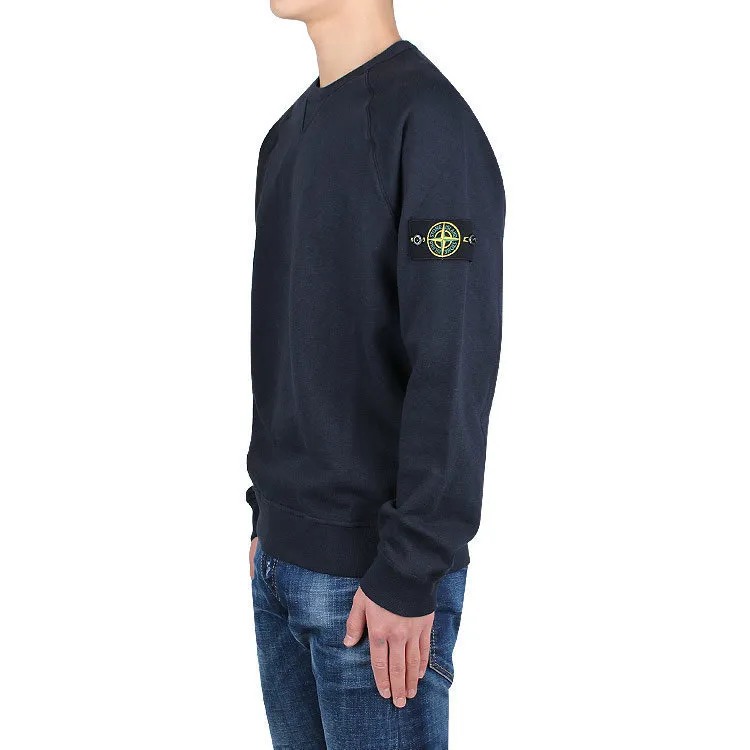 STONE ISLAND  |Logos on the Sleeves Logo Sweatshirts