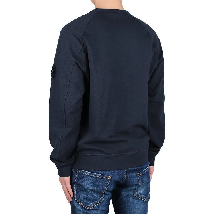 STONE ISLAND  |Logos on the Sleeves Logo Sweatshirts