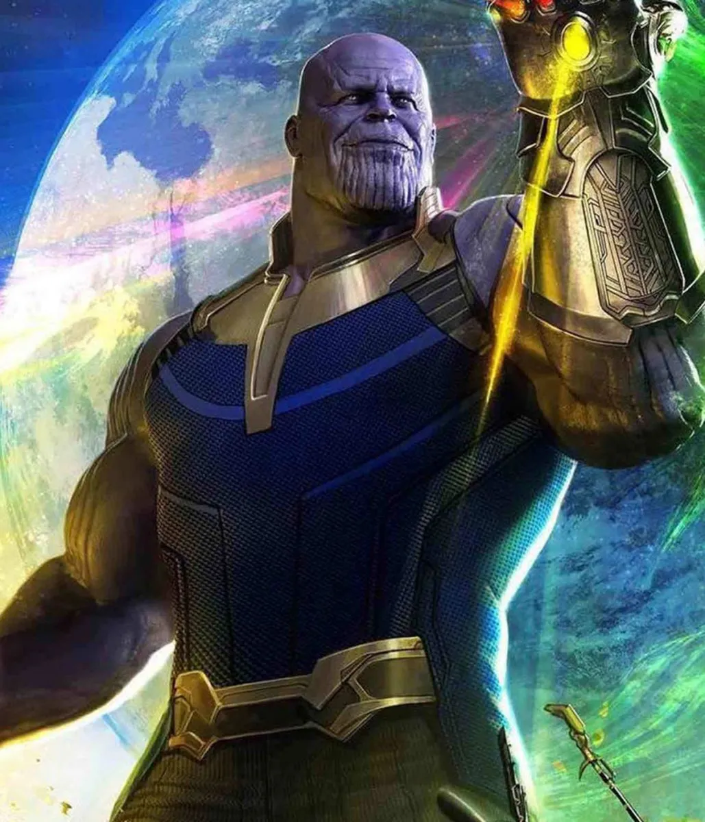 Thanos Avengers Infinity War Blue Vest