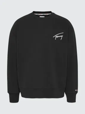 Tommy Signature Crew | Sweatshirts & Hoodies | Tommy Jeans