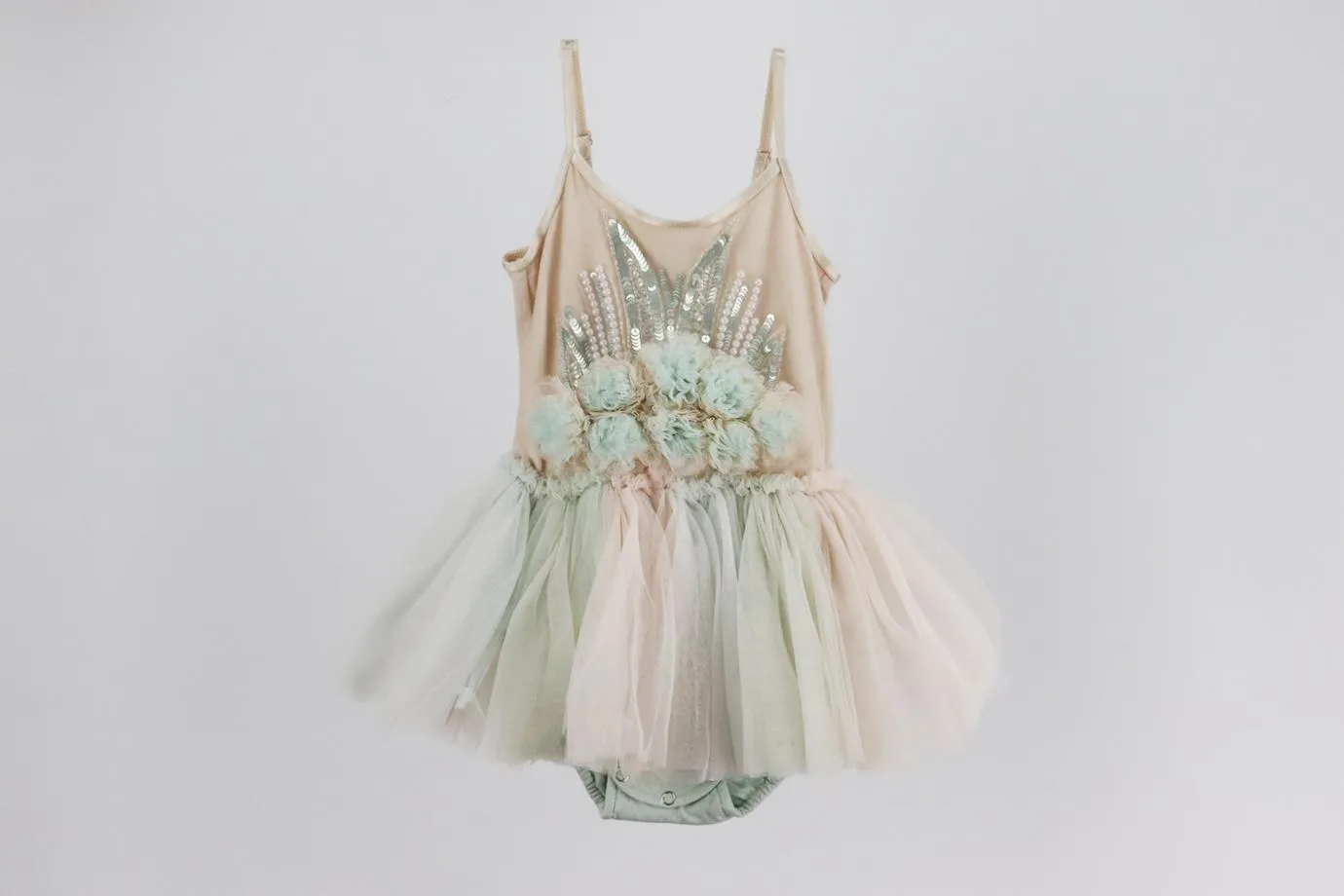 TUTU DU MONDE BABY GIRLS EMBELLISHED TULLE DRESS 12-18 MONTHS