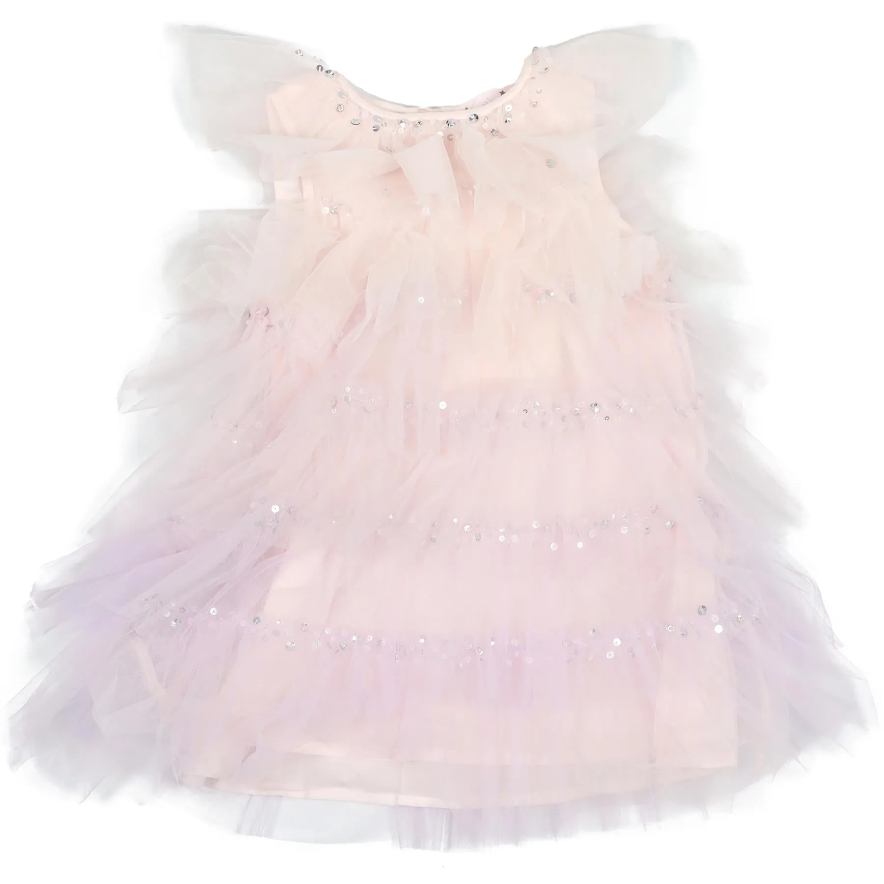 TUTU DU MONDE PINK AND PURPLE KIDS GIRLS TULLE DRESS 2-3 YEARS