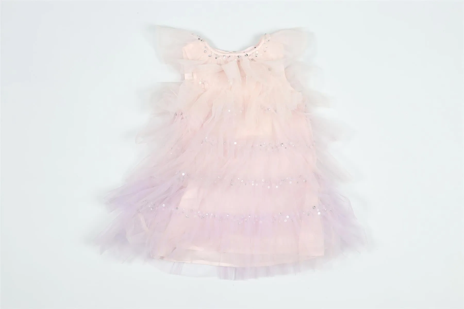 TUTU DU MONDE PINK AND PURPLE KIDS GIRLS TULLE DRESS 2-3 YEARS