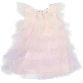 TUTU DU MONDE PINK AND PURPLE KIDS GIRLS TULLE DRESS 2-3 YEARS