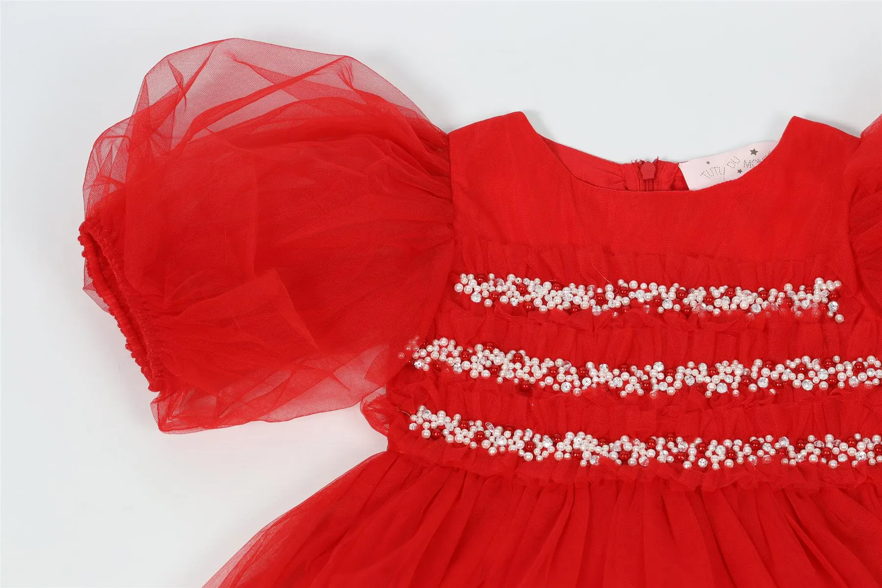 TUTU DU MONDE RED KIDS GIRLS TULLE DRESS 10-11 YEARS