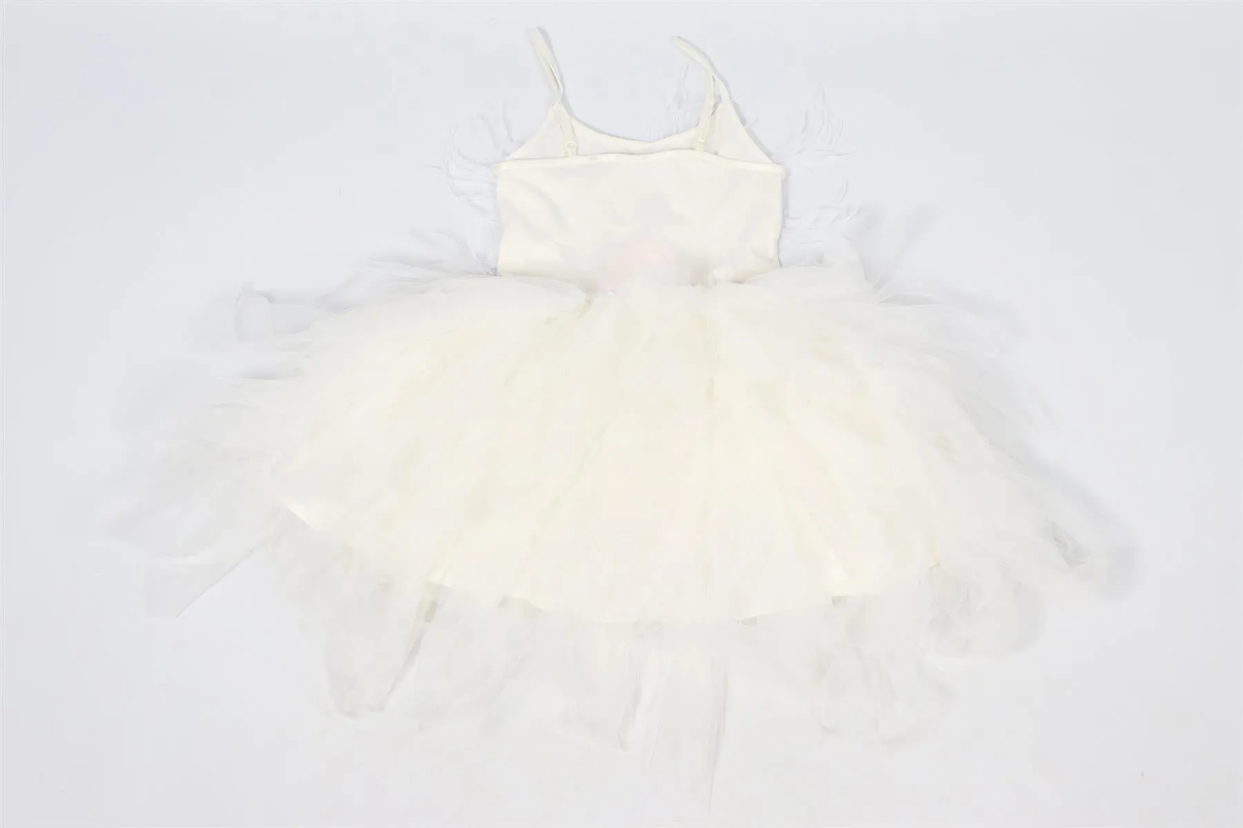 TUTU DU MONDE WHITE KIDS GIRLS TULLE DRESS 10-11 YEARS