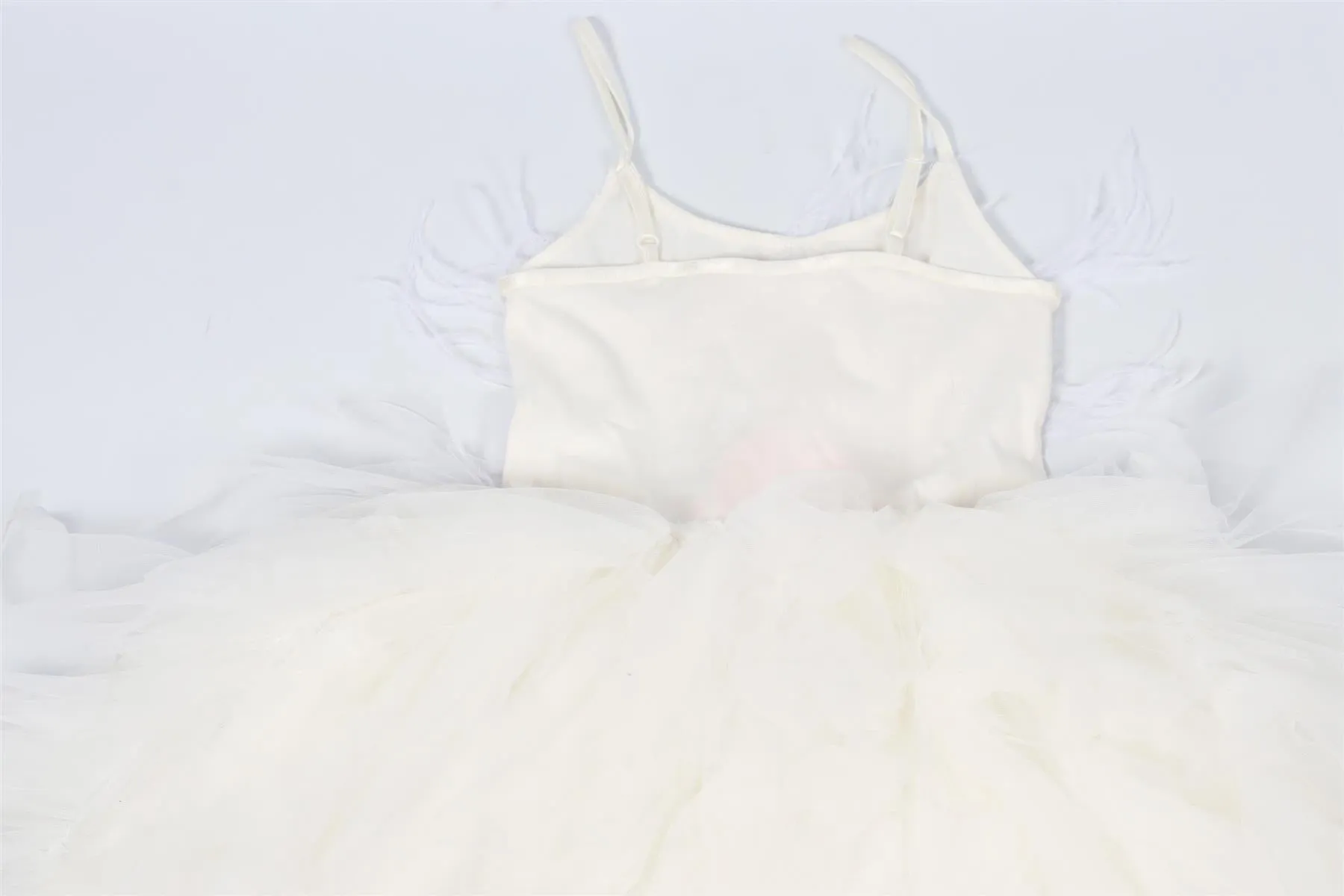 TUTU DU MONDE WHITE KIDS GIRLS TULLE DRESS 10-11 YEARS