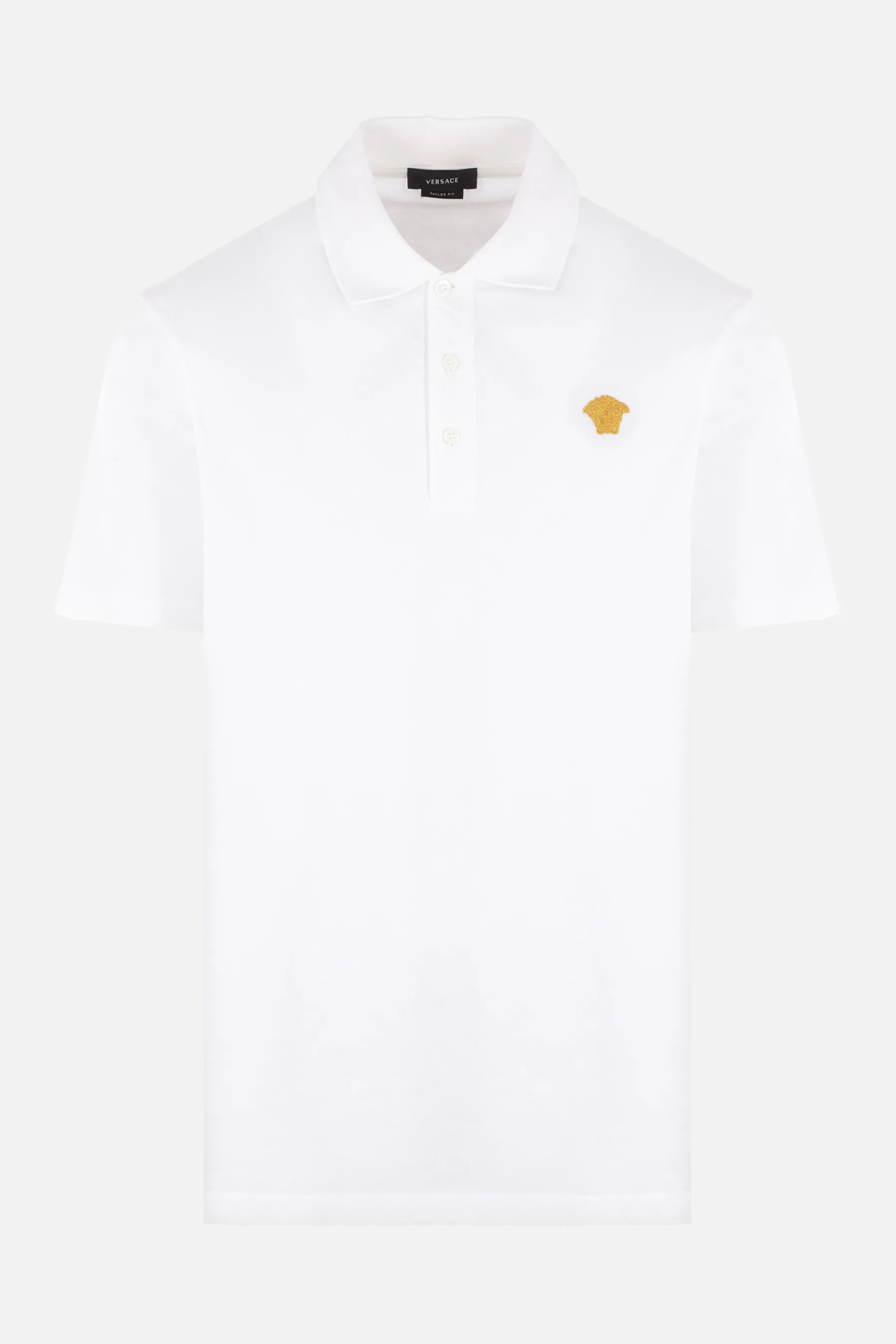 VERSACE  |Plain Short Sleeves Logo Luxury Polos