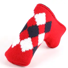 Volf Golf Classic Knit Putter Cover - Red