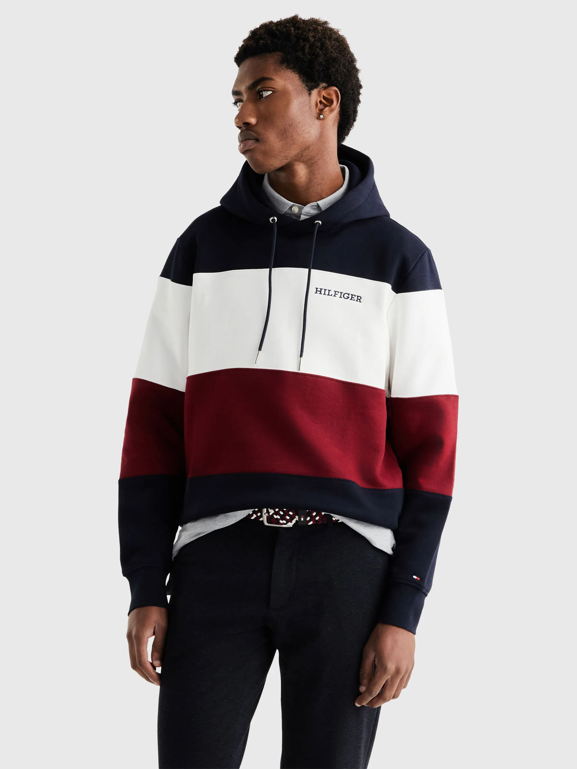 WCC Colourblock Hoodie | Sweatshirts & Hoodies | Tommy Hilfiger