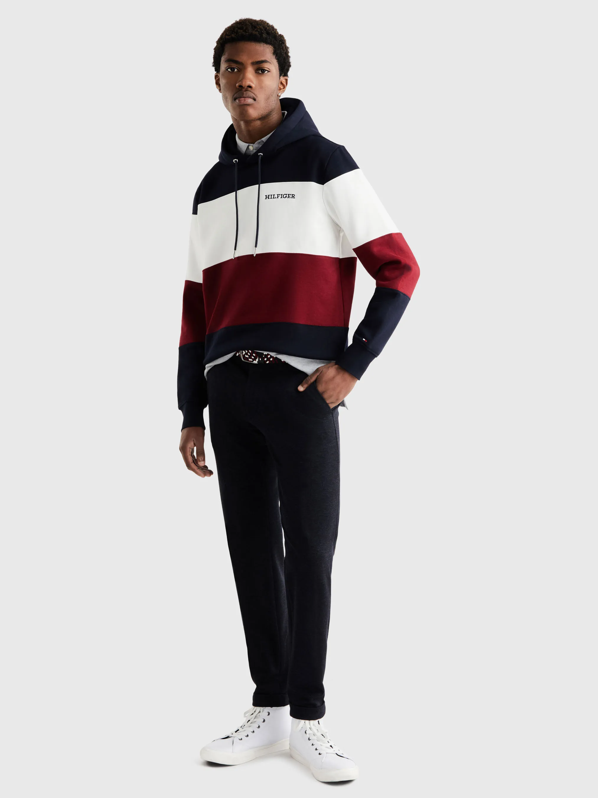 WCC Colourblock Hoodie | Sweatshirts & Hoodies | Tommy Hilfiger