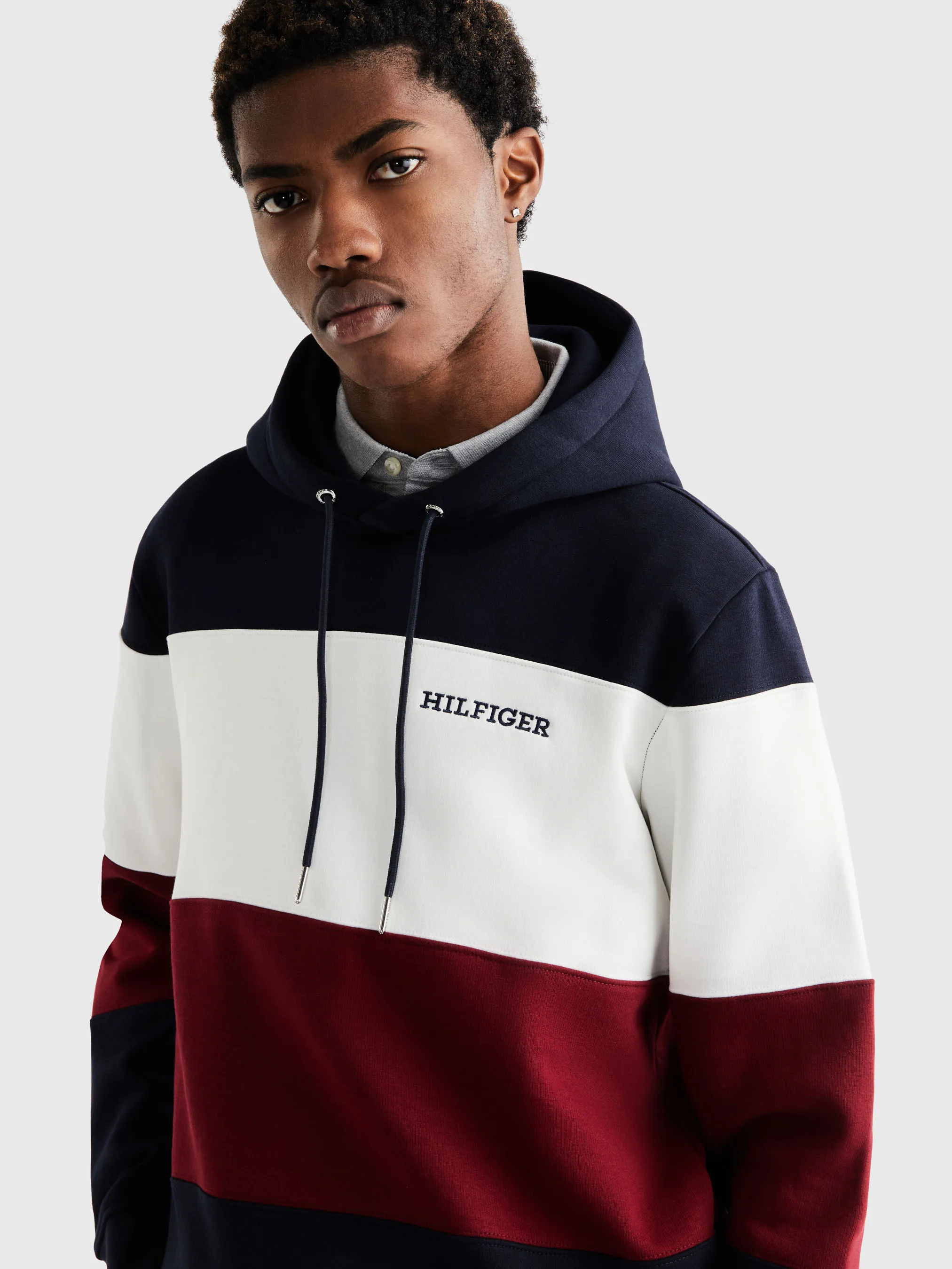 WCC Colourblock Hoodie | Sweatshirts & Hoodies | Tommy Hilfiger