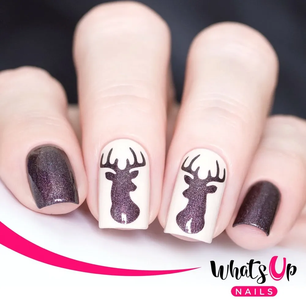 Whats Up Nails / Antler Stencils