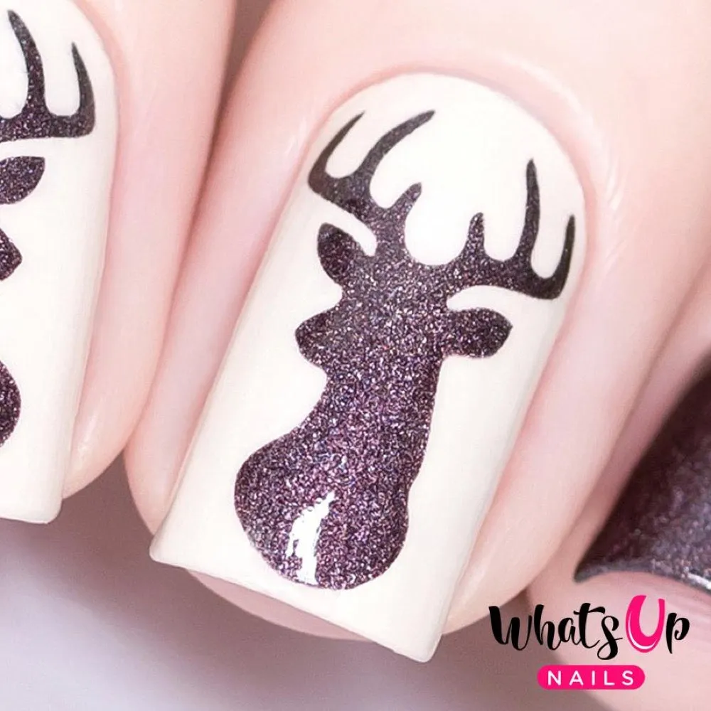 Whats Up Nails / Antler Stencils