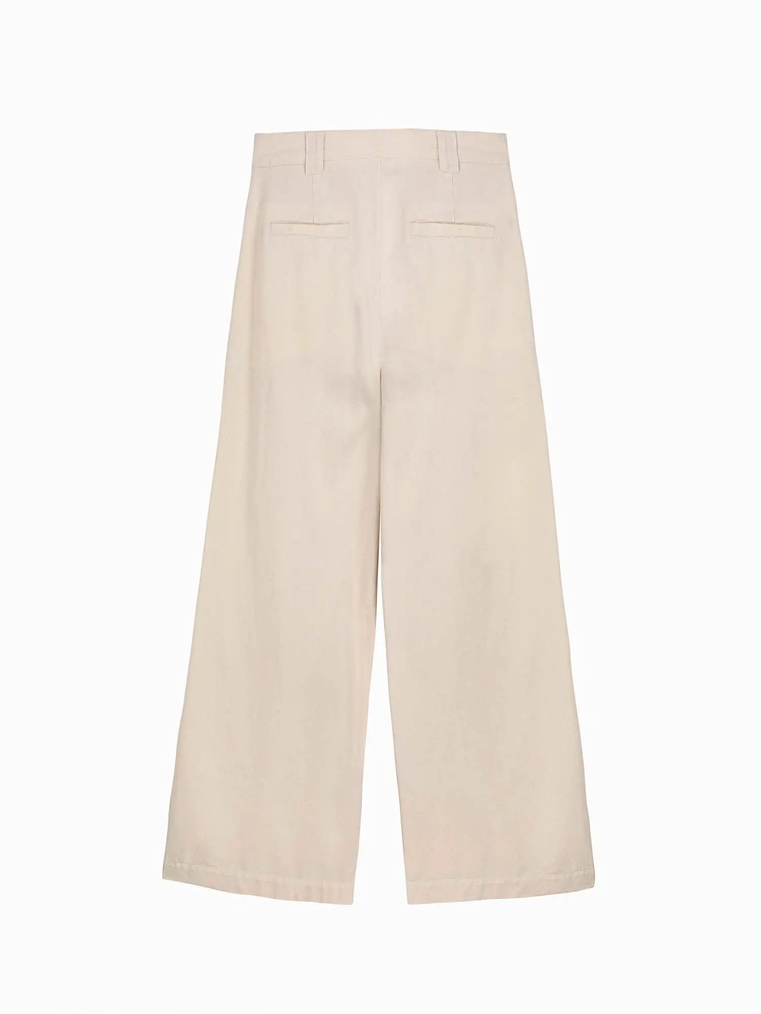 Wide Leg Pleated Pant