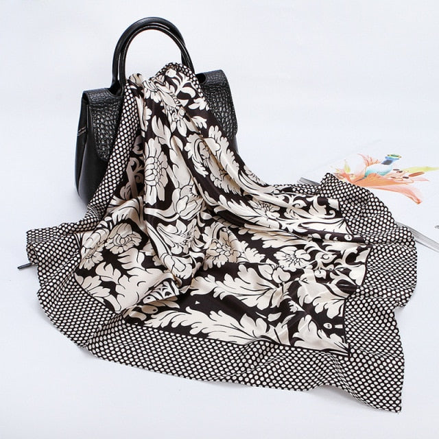 Women Fashion 90*90cm Large Square Scarf