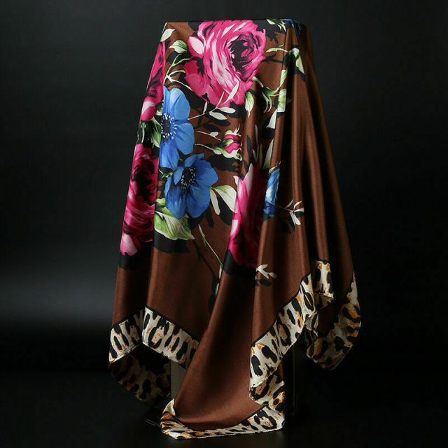 Women Fashion 90*90cm Large Square Scarf