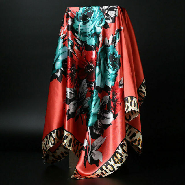 Women Fashion 90*90cm Large Square Scarf