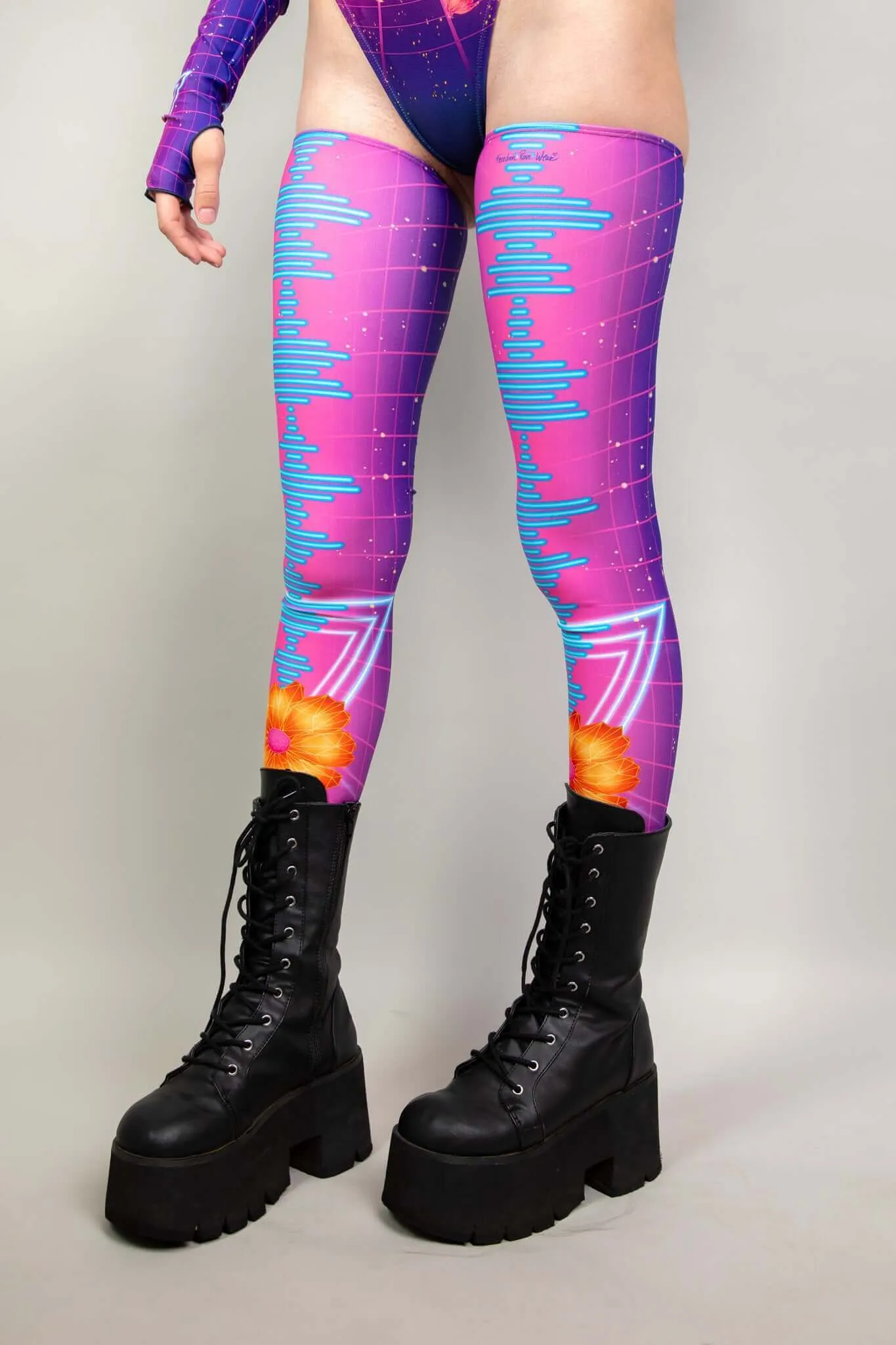 Women's Neon Nights Leg Sleeves