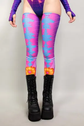 Women's Neon Nights Leg Sleeves