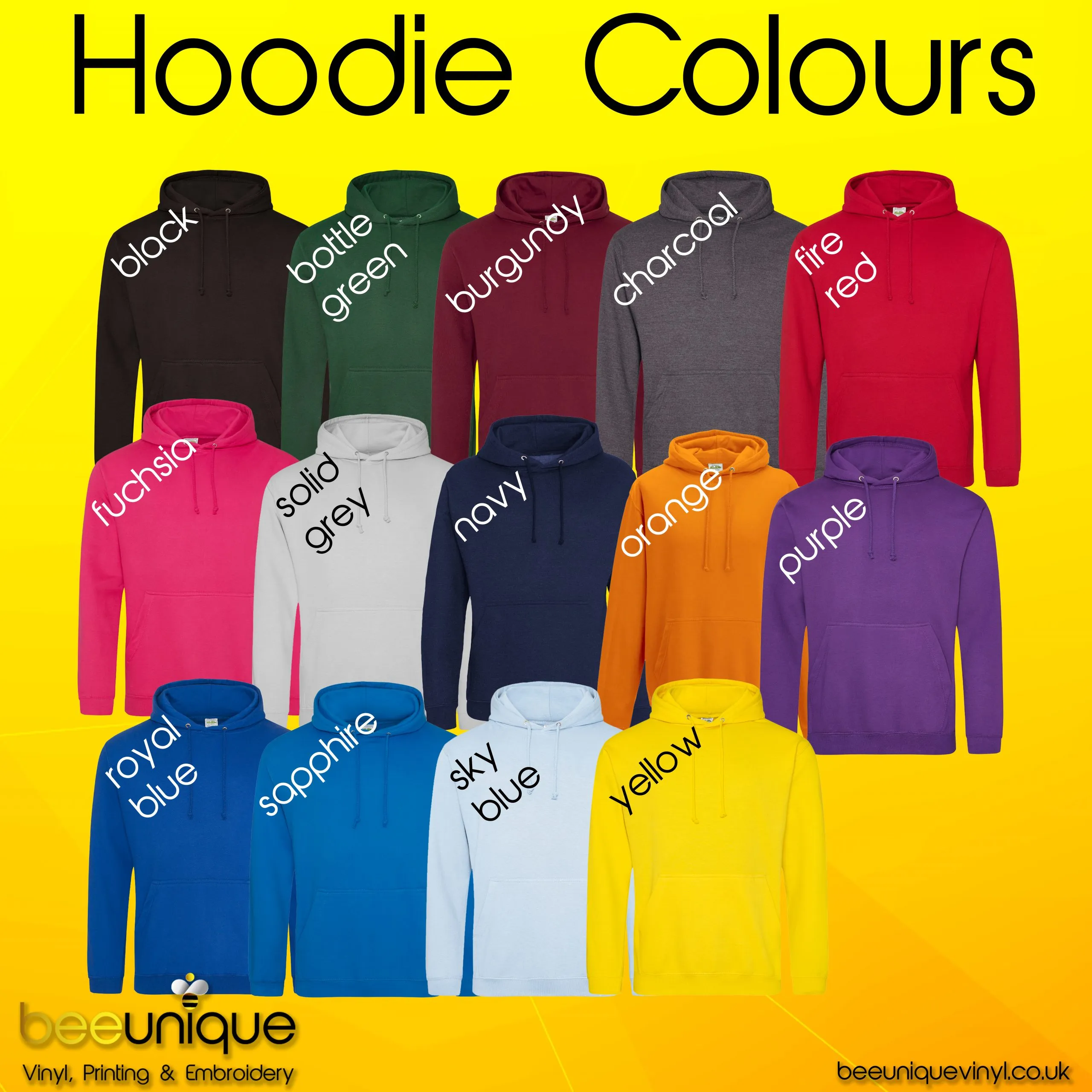 Workwear Bundle 3 | Bee Unique | Polos, Hoodies & Softshell