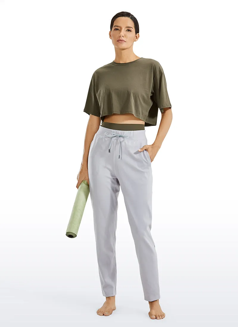 Wovigo Short Sleeves Cropped