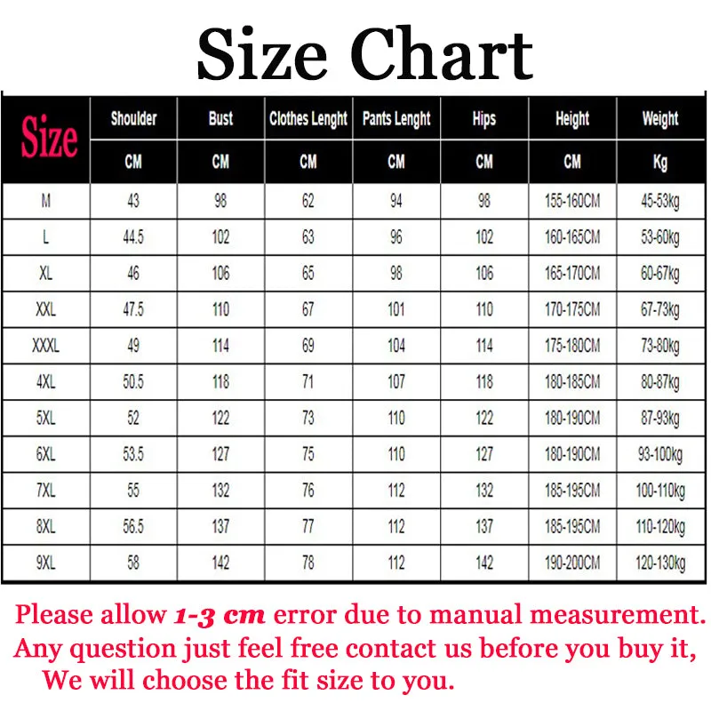 Xituodai Men Set Large Size 6XL 7XL 8XL 9XL Fashion 2022 Autumn Winter Homme Suit Sweatshirt Sweatpants Men's Set Male Tracksuit