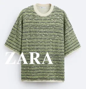 ZARA  |Short Sleeves T-Shirts