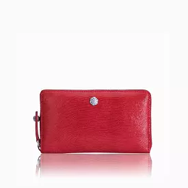 Zip Around Purse, Cherry