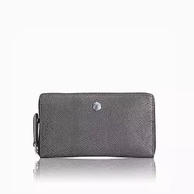 Zip Around Purse, Grey